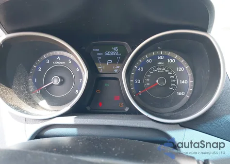 2012 Hyundai Elantra Gls (Ulsan Plant) z USA, uszkodzony, nr VIN KMHDH4AE7CU419340